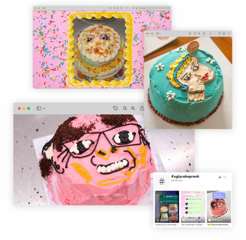 Ugly Cake Trend